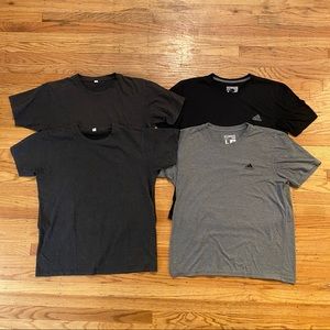Uniqlo & adidas basic tees